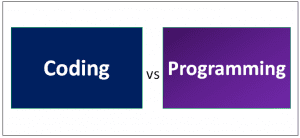 Coding vs Programming